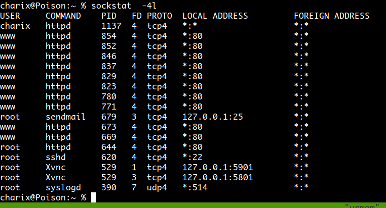 process localhost